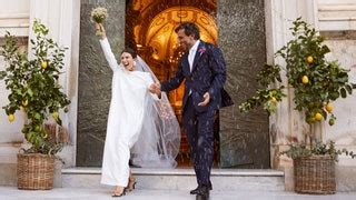 abiti da cerimonia prada 2019|Il matrimonio a Positano di una ex Voguette. Gli abiti da sposa .